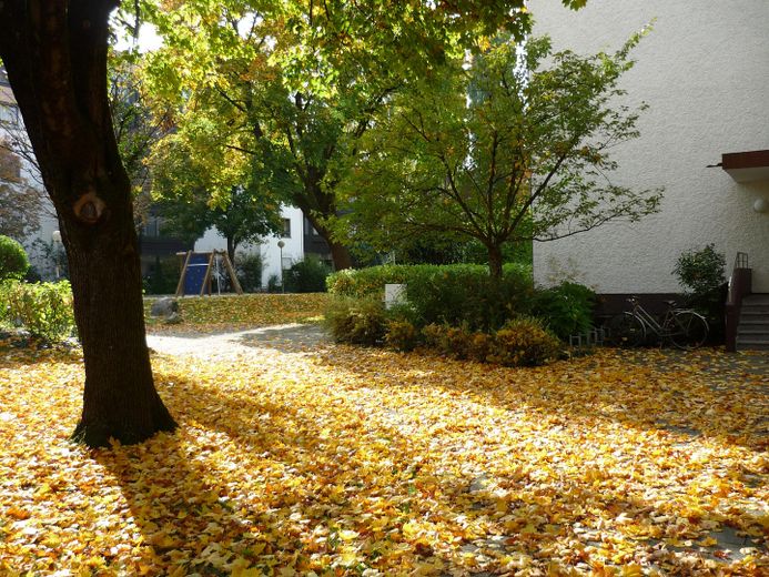 Blick in den Innenhof