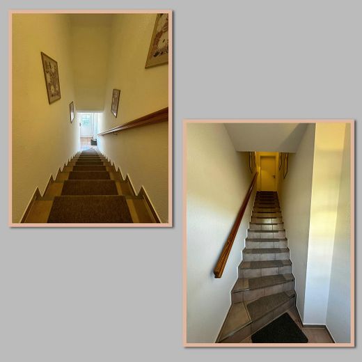 Aufgang zur Wohnung in das OG