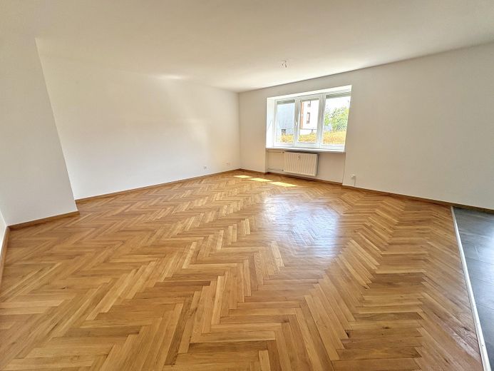 Modernisierte 3-Zimmer Wohnung – Wohnzimmer