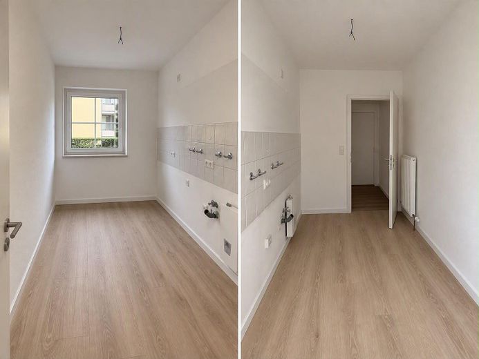 Recent gerenoveerd appartement in Jößnitz met terras – Foto 3