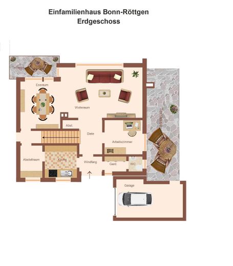 Grundriss Erdgeschoss