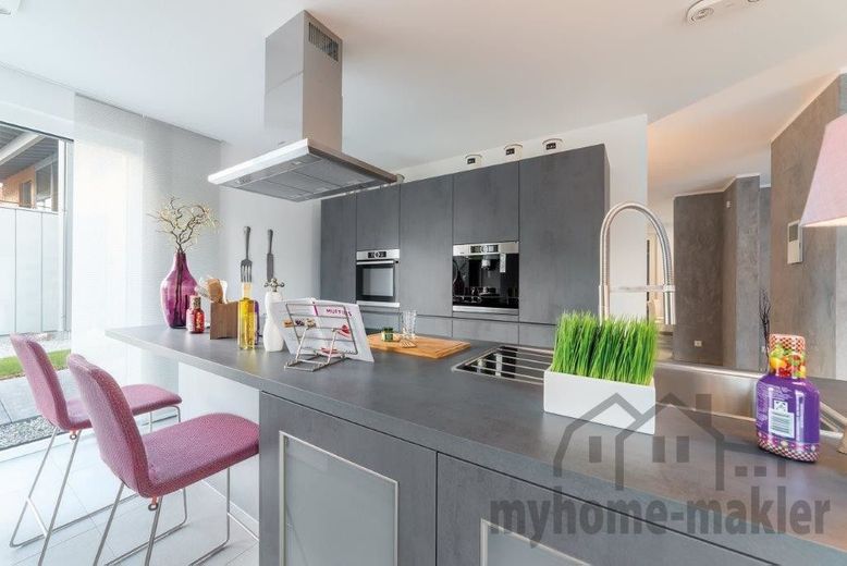 Provisionsfrei vom Bauträger: Singleappartements in Massivbauweise mit Festpreisgarantie – Wohlfühlküche Beispiel