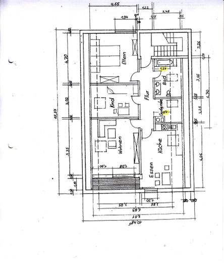 da privato senza agenzia: Üchtelhausen Birkenstr.9 – Dachgeschosswohnung