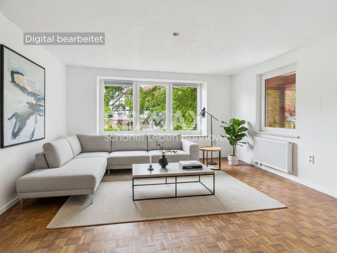Resthof mit 3.642 m² Grundstück in Springe OT Alversrode – Wohnzimmer bearbeitet