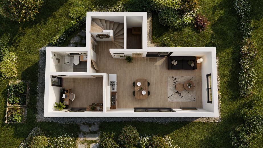 Aura Nature Homes – Grundriss Obergeschoss