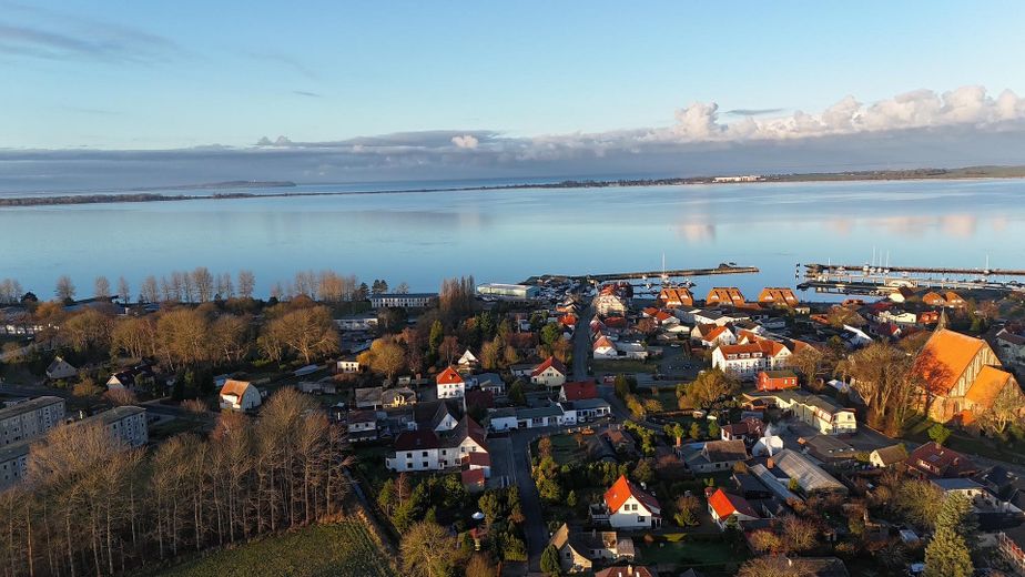 Luftbild Richtung Ostsee