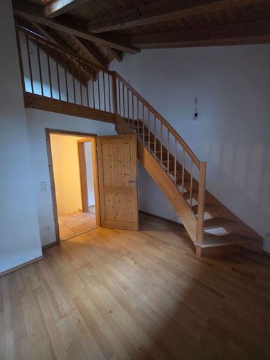 Reihenhaus-Perle nahe Chiemsee &amp; Kampenwand – Schlafzimmer 2. OG mit Galerie