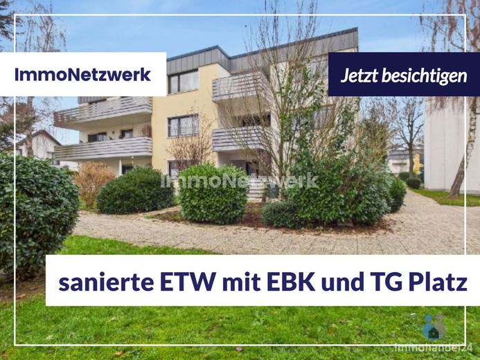 NEU***sanierte, leerstehende 4 Zimmer ETW mit Balkon und TG-Stellplatz***TOPPREIS – Hausfront