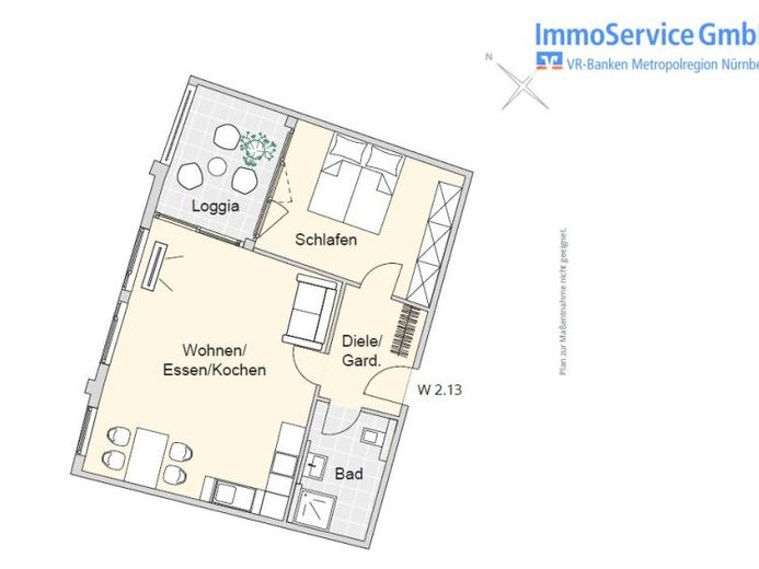 Ansprechende Wohnanlage im Nürnberg Nord: 60 stilvolle Neubau-ETW und 10 Büroeinheiten in Stadtlage! – Foto 1