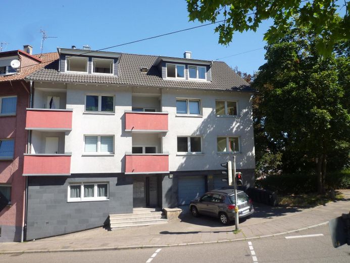 Vermietung einer 2 Zimmer-Wohnung in der St.-Georgen-Straße 1. 75175 Pforzheim – Fassade