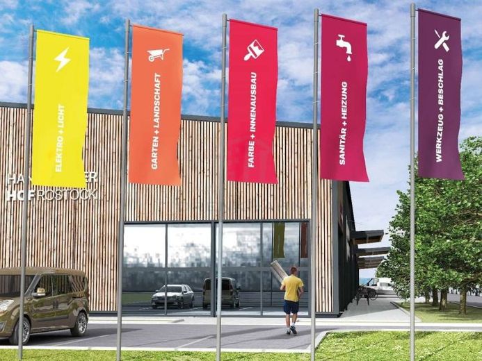 Warmhalle (teilbar), Produktion-/ Lagerflächen, Ausstattung nach Mieterwunsch, NEUBAU-ca. 2.473 m² – Foto 1