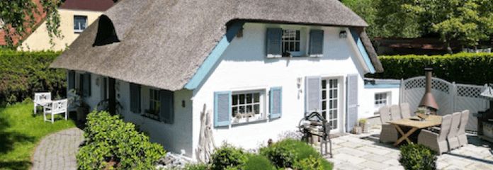 Reetgedecktes Landidyll mit Hobbyraum & Premiumausstattung – Freetz auf Rügen
