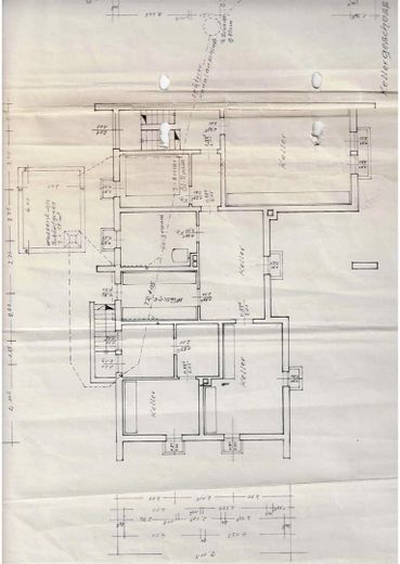 Grundriss Keller