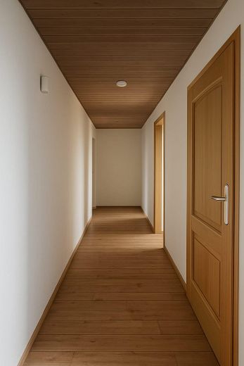 Flur und Eingangstür