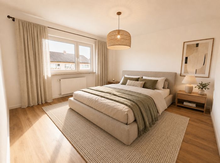 Ein Traum: Helle 3-Zimmer-Wohnung mit großem Balkon, Einbauküche und Garage – Foto 7