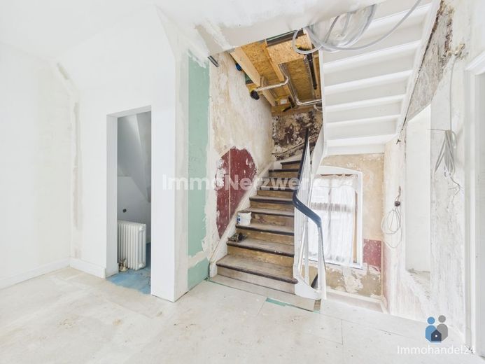 Treppe wird entfernt