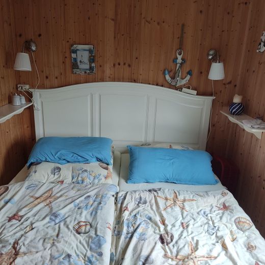 Ferienhaus in der Nähe des Kap Arkona auf der Insel Rügen – Schlafzimmer