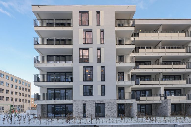 2 Zimmer Luxus Neubau - Einbauküche + Parkett - vom Eigentümer – Gebäude