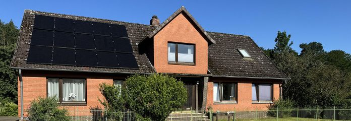 Blick auf das Haus