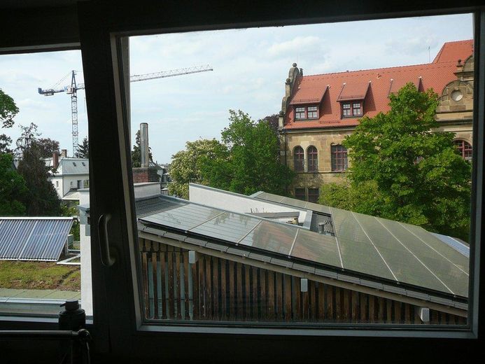 3-кімн. квартира на мансардному поверсі у Freiburg-Wiehre – Blick nach hinten