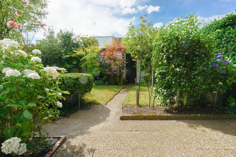 Blick in Garten 