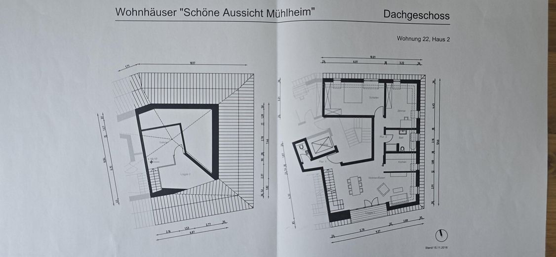 Dachgeschoß Bemaßung #22