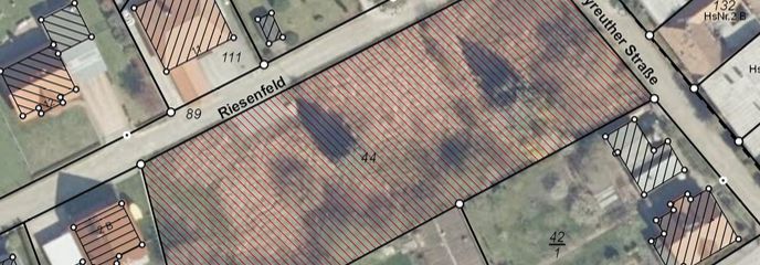 Luftbild des Gesamtgrundstücks