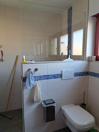 Bad OG Toilette mit Dusche