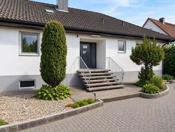 Bungalow bien entretenu avec piscine – Eingangsbereich