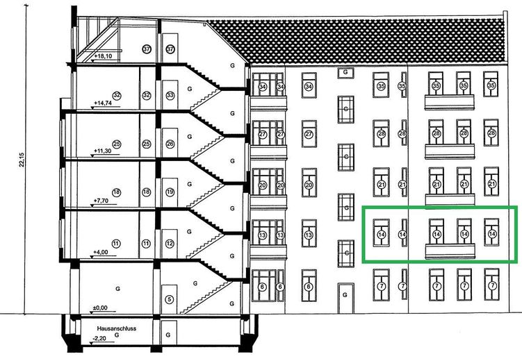 Renovierungsbedürftige Altbauwohnung mit Balkon in Schöneberger Kiezlage – Foto 16