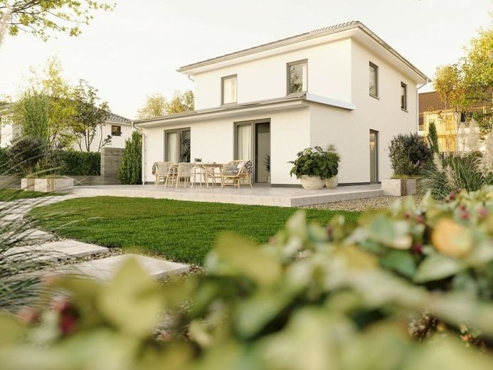 Exclusives Wohnhaus mit Staffelgeschoß, Saarbahnanschluss in der Nähe, Massivhaus von Town & Country EFF55, Preis incl. Grundstück – Fotoğraf 1