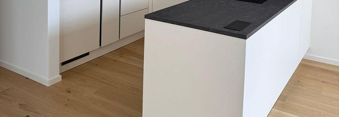 Stilvolle, neuwertige 3,5-Raum-Wohnung mit geh. Innenausstattung mit Balkon und EBK in Neckarsulm – Küche
