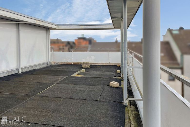 Hier arbeitet Ihr Geld – Dachterrasse