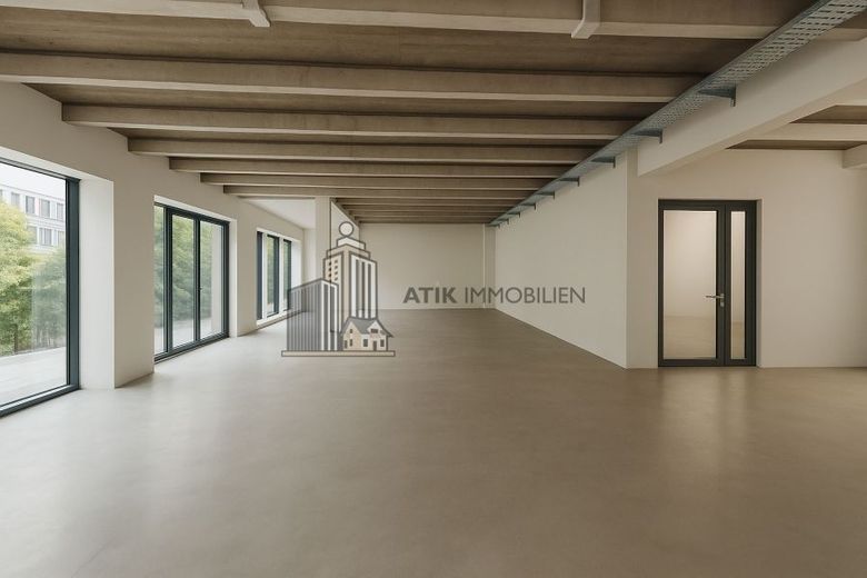 ATIK: Kernsanierte Gewerbeflächen direkt in den Planken - provisionsfrei – Rohbau