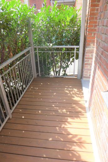 1-Zi-Apartment mit Balkon Gärten v.Veste – Balkon
