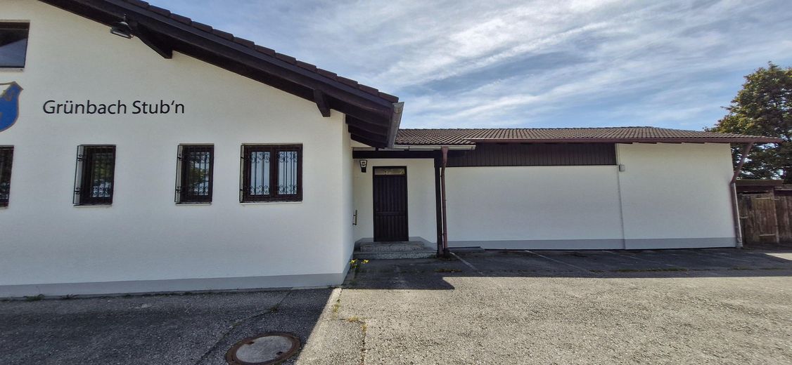 Ansicht Nebeneingang Saal