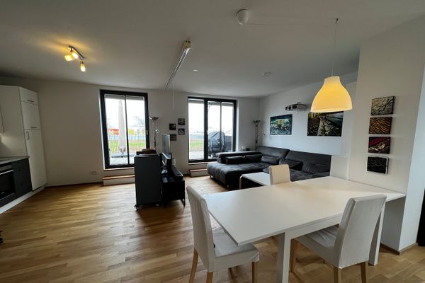 2-Zimmer Penthouse mit zwei Dachterrassen (Passivhaus)