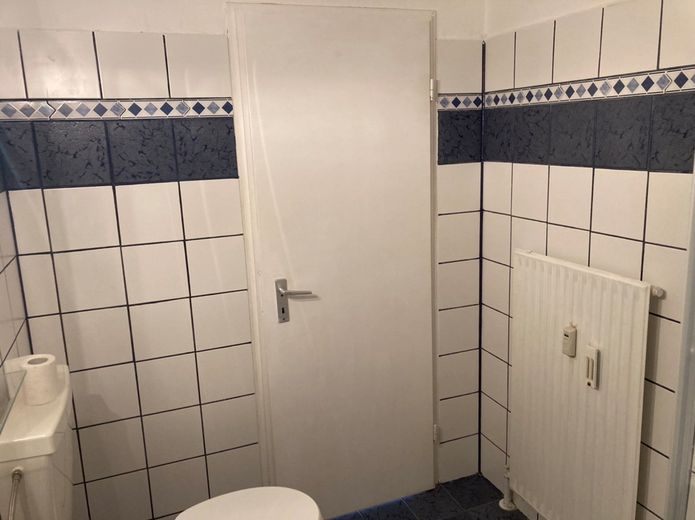 Saubere Wohnung an Student/in sofort längerfristig zu vermieten! – Toilette, Badheizkörper