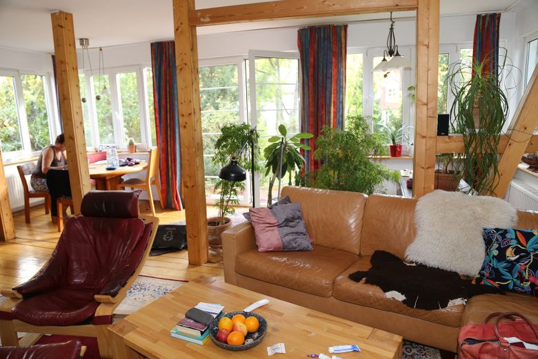 Wohnzimmer (Holzhaus)