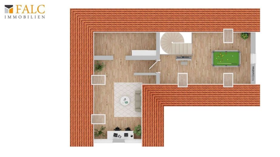 Wohnen in zentraler Lage: Einfamilienhaus mit Perspektive – Grundriss DG