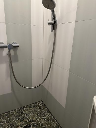 Begehbare Dusche