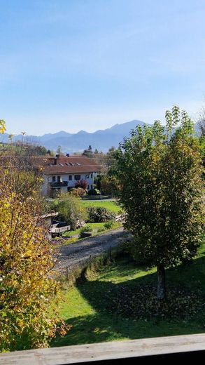 Aussicht vom Balkon