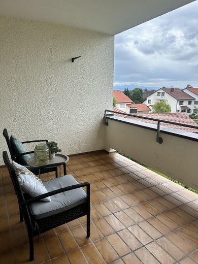 Überdachter Balkon 