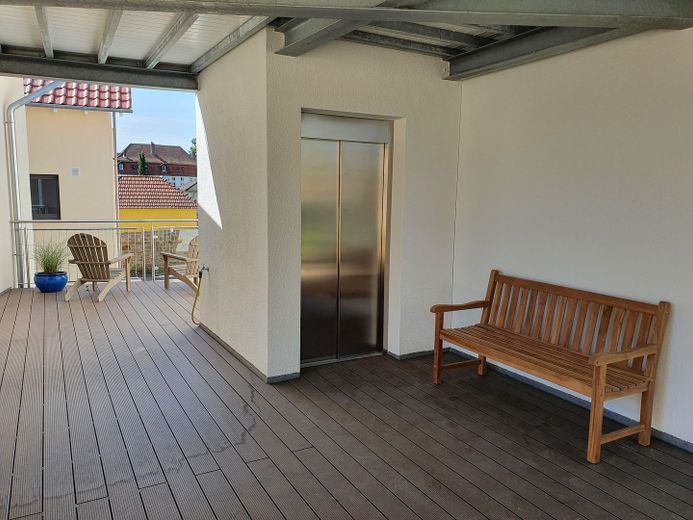 Sehr schöne 2-Zimmer-Wohnung mit Balkon im Herzen von Hofgeismar – Aufzug