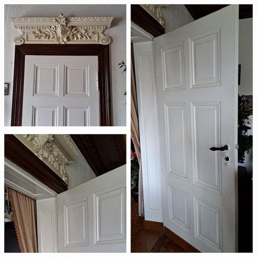 Originaltüren mit Stuck