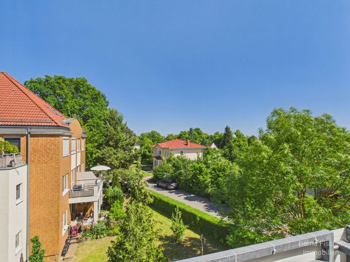 Penthousefeeling in Rangsdorf – Blick von der Terrasse