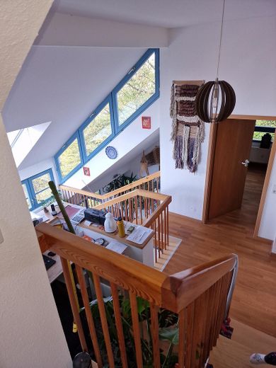 Blick auf die Treppen