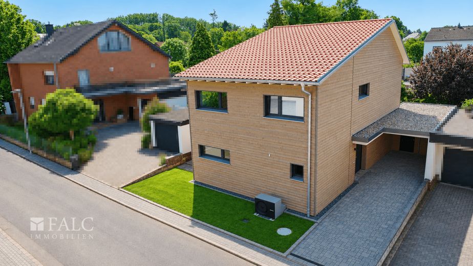 Wohnen mit Zukunft-BAUFRITZ Haus-energieeffizient und familienfreundlich! – Außenansicht