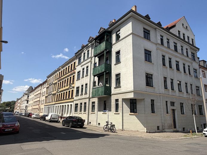 LEIPZIG STÖTTERITZ HELLE 2 Zimmer Wohnung von Privat, SOFORT BEZIEHBAR – Haus mit Strasse