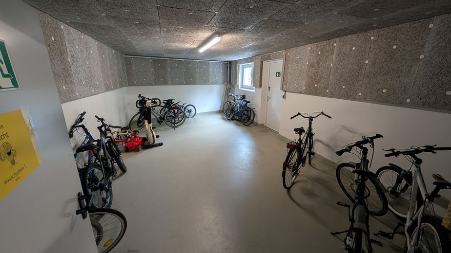 Gemeinsamer Fahrradraum